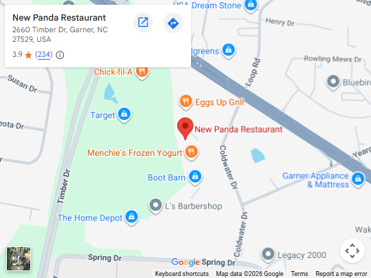 Location, 2660 Timber Dr, Garner, NC 27529 Location, 2660 Timber Dr, Garner, NC 27529
